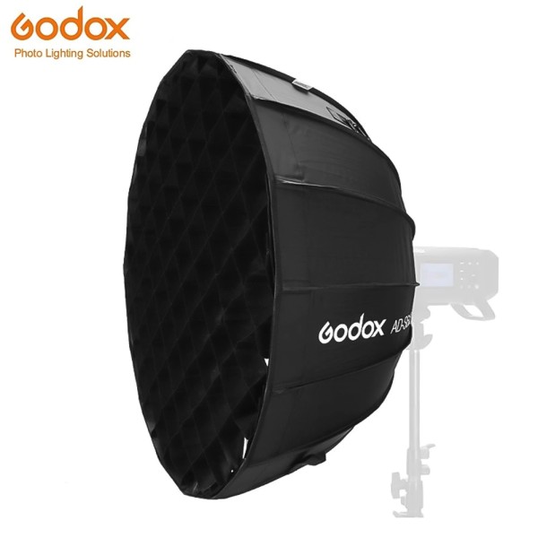 sofbox multifuncionall GODOX  AD 85s  85cm armado rápido con grilla para ad400pro