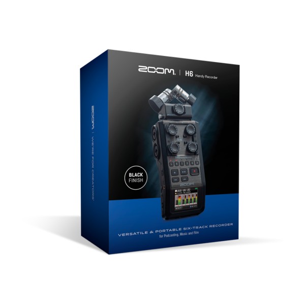 Grabador ZOOM H6 BLACK