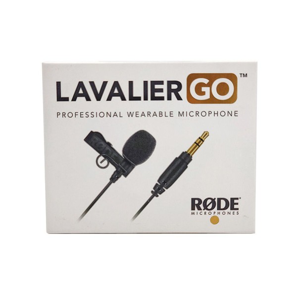 Micrófono Rode lavalier Go