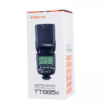 Flash Automático TTL Godox TT685 HSS GN60 con radio incorporada Flash Automático TTL Godox TT685 HSS GN60 con radio incorporada