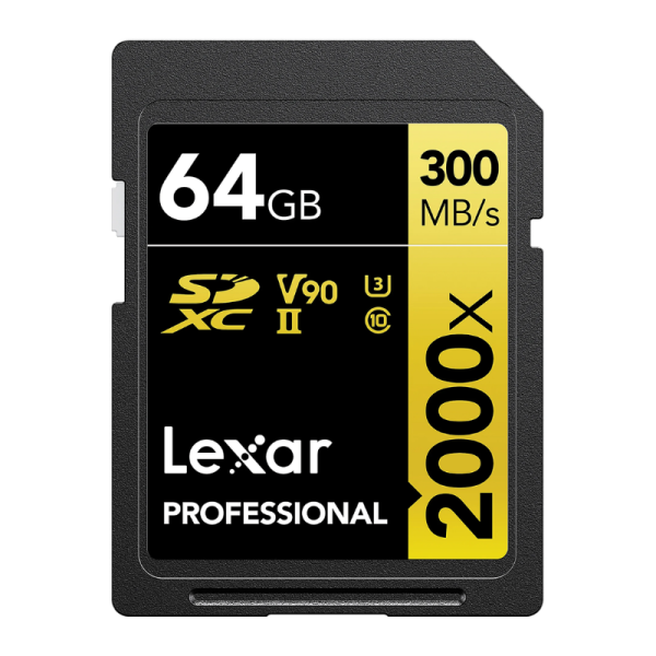 Lexar SD V90 GOLD 64GB