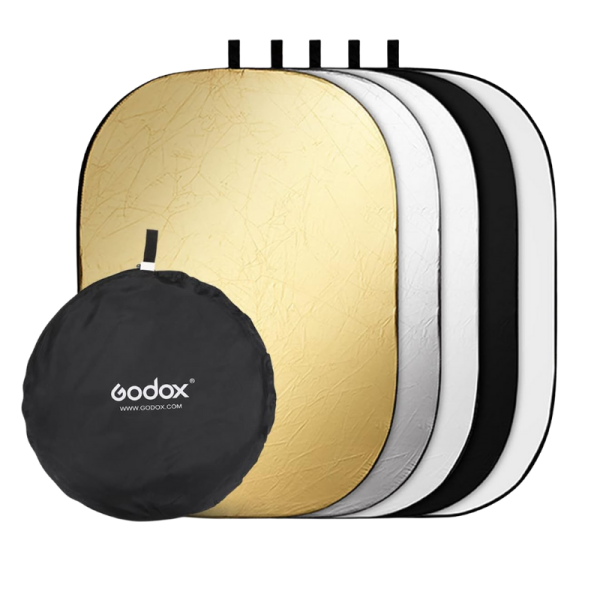 Godox Rebotador Ovalado de 150x200cm 5 en 1