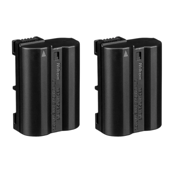 KIT 2 BATERÍAS CON CARGADOR DUAL NIKON EN-EL15C