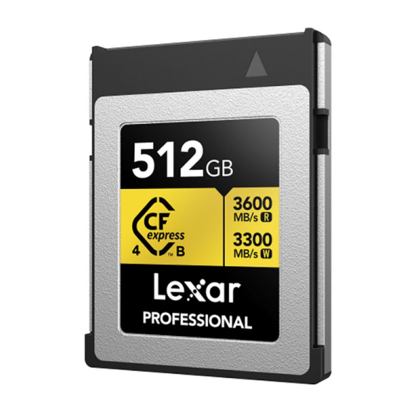 MEMORIA LEXAR 512GB CFEXPRESS GOLD TIPO B