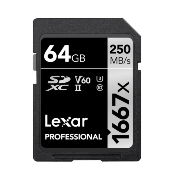 Lexar SD V60 Silver 64GB