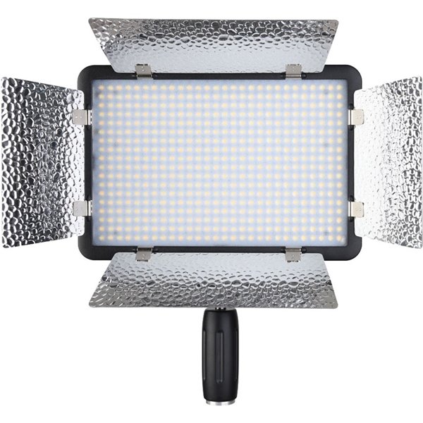 Godox Luz LED500LR-C Bi-Color W/Barndoor