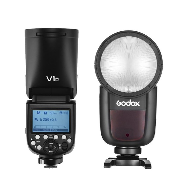 Flash Godox V1 - Canon - Nikon - Sony