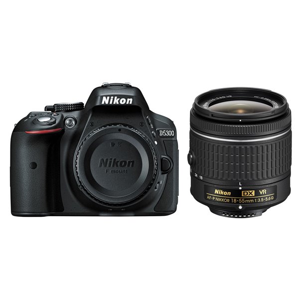 Nikon D5300 DSLR Camera with 18-55mm Lens