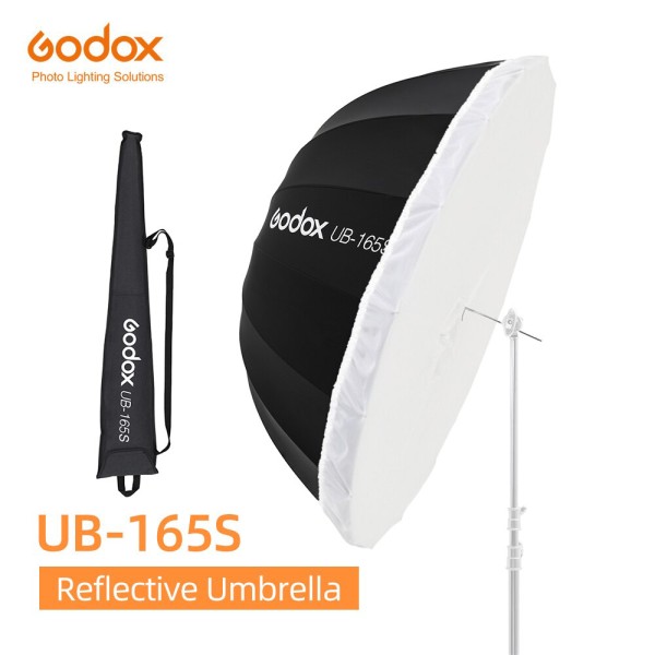 SOMBRILLA parabolica GODOX UB-165S interior plataedo + tela difusora